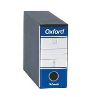 Registratore Oxford G81 - dorso 8 cm - memorandum 23 x 18 cm - blu - conf. 6 pezzi - Esselte - 390781050 - 8004157741054 - DMwebShop - 1