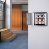 Cassetta portachiavi da parete Key Box 30,2x11-8x28 cm 18 posti grigio - 10438 - 4