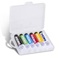 Tubi tempera 18 ml colori assortiti astuccio 6 pezzi - 11027 - 1