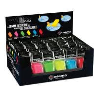 Gomma Riscrivi per gel cancellabile - colori assortiti - 6 x 3 cm - Osama - OW 10139 - 8007404228933 - DMwebShop - 1