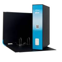 Registratore Dox 2 - dorso 8 cm - protocollo - 23 x 34 cm - azzurro capri - Esselte - Dox - D26201 - 5028252441735 - DMwebShop - 1