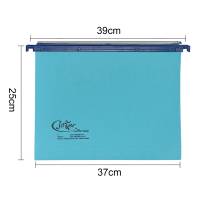 Cartella sospesa Joker - cassetto - interasse 39 cm - fondo U 3 cm - 37 x 25 cm - blu - conf. 25 pezzi - Bertesi - 400/395 Link 3-A3 - 8058983261620 - DMwebShop - 1