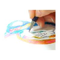 Roller gel Hybrid Dual Metallic punta 1 mm 5 colori assorititi - 12199 - 2