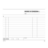 Blocco buoni di consegna - 50-50 copie autoricalcanti - 11,5 x 16,5 cm - conf. 5 pezzi - Data Ufficio - DU161570000 - 8008842585077 - DMwebShop - 1