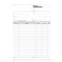 Blocco proposta commissione - 50-50 copia autoricopiante - 29,7 x 21,5 cm - Data Ufficio - DU16721C000 - 8008842585473 - DMwebShop - 1