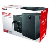 Gruppi di continuita' Paxxon 800VA UPS - 2 porte - Trust - 23503 - 8713439235036 - DMwebShop - 2