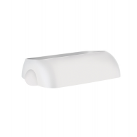 Coperchio per cestino gettacarte Soft Touch - 33,5 x 22,5 x 9 cm - 23 lt - bianco - Mar Plast - A74401BI - 8020090077906 - DMwebShop