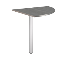 Angolare Easy - 90 gradi - 80 x 80 cm - gamba di supporto in metallo - frassino toscano - Artexport - 313+60011_F - DMwebShop
