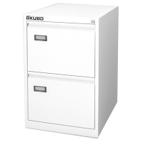 Classificatore Kubo - per cartelle sospese - 2 cassetti - 46 x 62 x 70 cm - bianco - Bertesi - 4302 - DMwebShop