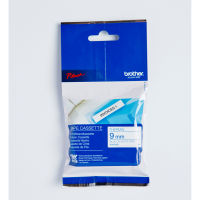 Nastro - blu-bianco - MK223 - 9 mm x 8 mt - Brother - MK-223BZ - 4977766624923 - DMwebShop