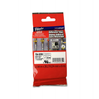 Nastro con adesivo resistente - nero-bianco - 24 mm x 8 mt - Brother - TZeS251 - 4977766692670 - DMwebShop