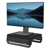 Supporto monitor Breyta - pieghevole - 8,2 x 35,4 x 30,4 cm - nero - Fellowes - 100016560 - 43859794911 - DMwebShop - 3