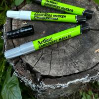 Marcatore permanente per giardinaggio punta tonda 2,3 mm argento - 14167 - 3