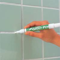 Marcatore permanente per fughe Grout Pen - punta a scalpello - tratto 2-4 mm - bianco - Artline - A 419 - 5037538024210 - DMwebShop - 1