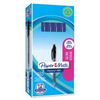 Penna a sfera a scatto Flexgrip Gel punta 0,7 mm blu - 14324 - 1