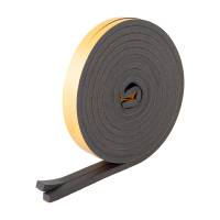 Guarnizione adesiva per isolamento porte blindate 17 mm x 8 mt PVC antracite - 13051 - 1