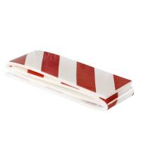 Pannello antiurto adesivo Box - 24 x 50 cm - bianco-rosso - conf. 2 pezzi - Geko - 1810/05 - 8014846001048 - DMwebShop - 1