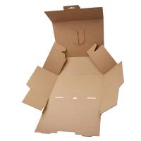 Scatola automontante per ecommerce Pick e Post - S - 26 x 19 x 10 cm - giallo-blu - Blasetti - 0262 - 8007758026216 - DMwebShop - 2