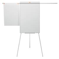 Lavagna portablocco Classic con cavalletto 100 x 68,5 cm bracci estensibili bianco - 13530 - 1