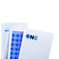 Cartelline termiche Business Line 1,5 mm leather bianco scatola 100 pezzi - 15246 - 1