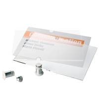 Targa per porte pareti Crystal Sign 10,5 x 10,5 cm - 13583 - 1