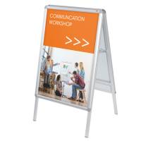 Cavalletto bifacciale A Frame cornici a scatto A1,84,1 x 59,4 cm - 13348 - 1