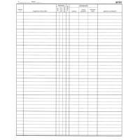 Registro arrivi-partenze - 31 x 24,5 cm - 46 pagine - conf. 2 pezzi - Edipro - E2839 - 8023328283902 - DMwebShop - 2