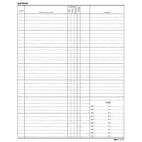 Registro arrivi-partenze - 31 x 24,5 cm - 46 pagine - conf. 2 pezzi - Edipro - E2839 - 8023328283902 - DMwebShop - 3