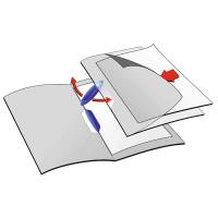 Cartelline con clip Swingclip - PPL - 22 x 31 cm - clip colorata - trasparente - conf. 5 pezzi - Durable - 2284-00 - 4005546209364 - DMwebShop - 2