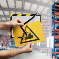 Cornice Duraframe Security adesiva pannello magnetico A4,21 x 29,7 cm - 13665 - 1