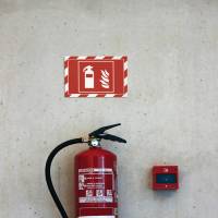 Cornice Duraframe Security adesiva pannello magnetico A4,21 x 29,7 cm rosso bianco - 13667 - 1