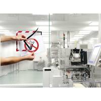 Cornice Duraframe Security adesiva pannello magnetico A4,21 x 29,7 cm rosso bianco - 13667 - 5