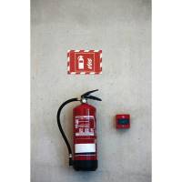 Cornice Duraframe Security adesiva pannello magnetico A4,21 x 29,7 cm rosso bianco - 13667 - 7