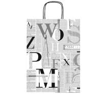 Shoppers con manici 26x34,5 cm fantasie assortite - 15388 - 8