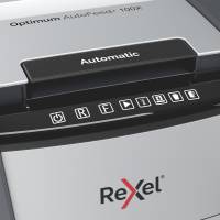 Distruggidocumenti Optimum AutoFeed+ 100X - a frammenti - Rexel - 2020100XEU - 5028252613873 - DMwebShop - 2