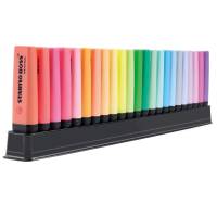 Evidenziatori Boss Original - colori assortiti fluo + pastel - deskset 23 pezzi - Stabilo - 7023-01-5-20 - 4006381577847 - DMwebShop - 1
