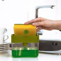 Dispenser detersivo stoviglie ProntoPiatti - con spugna abrasiva - 350 ml - Perfetto - 29118 - 8052474291189 - DMwebShop - 5