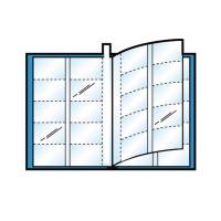 Porta biglietti da visita Asso Card - 21 x 29,7 cm - 10 buste con 10 tasche ciascuna - blu - Sei Rota - 57000207 - 8004972029955 - DMwebShop - 1