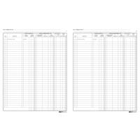 Registro cespiti ammortizzabili - 31 x 24,5 cm - 47 pagine - numerate - Edipro - E2296 - 8023328229603 - DMwebShop - 1