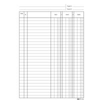 Registro dare-avere-saldo - 24 x 17 cm - 100 fogli - Edipro - E2689 - 8023328268909 - DMwebShop - 3