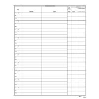 Registro corrispondenza arrivo-partenza - 31 x 24 cm - 50 fogli - Edipro - E2806 - 8023328280604 - DMwebShop - 1