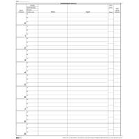 Registro corrispondenza arrivo-partenza - 31 x 24,5 cm - 200 fogli - Edipro - E2816 - 8023328281601 - DMwebShop - 3