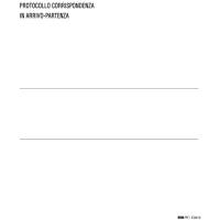 Registro corrispondenza arrivo-partenza - 31 x 24,5 cm - 200 fogli - Edipro - E2816 - 8023328281601 - DMwebShop - 5