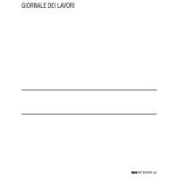 Registro giornale lavori - 31 x 21 cm - 47 pagine - numerate - Edipro - E2909 - 8023328290900 - DMwebShop - 2