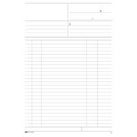 Blocco multiuso bianco - 50-50 fogli autoricalcanti - 31 x 21 cm - Edipro - E5003A - 8023328500313 - DMwebShop - 1