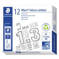 Mine Mars Micro mina 1,3 mm gradazione HB astuccio 6 mine - 15844 - 1