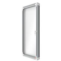 Bacheca per esterni fondo magnetico bianco 4 fogli A4 verticale - 16188 - 1