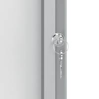 Bacheca per esterni fondo magnetico bianco 4 fogli A4 verticale - 16188 - 3