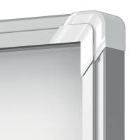 Bacheca per esterni fondo magnetico bianco 6 fogli A4 orizzontale - 16203 - 4