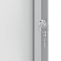 Bacheca per interni fondo magnetico bianco 9 fogli A4 verticale - 16475 - 2